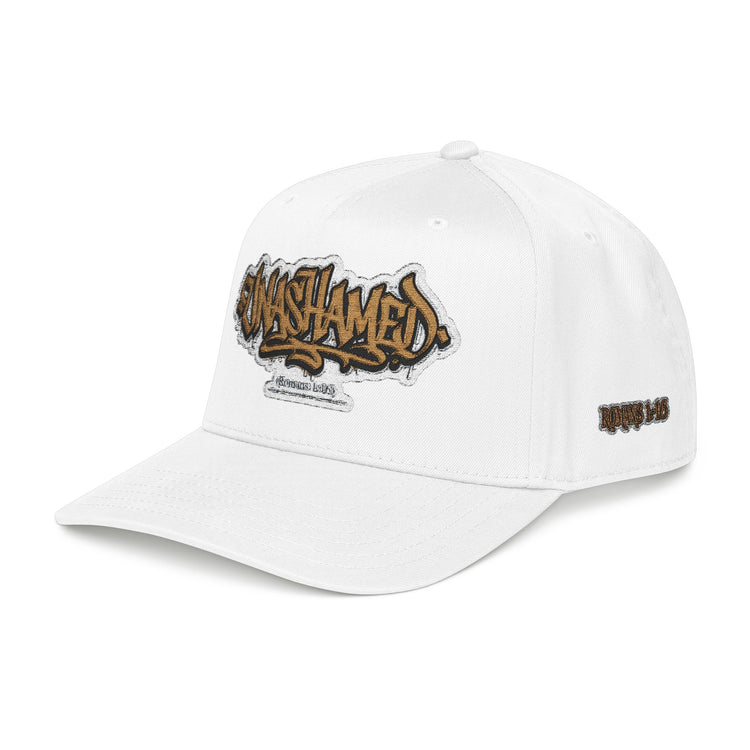 Embroidered UNASHAMED SnapBack
